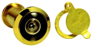 Eclipse 17986 Polished Brass 180° Door Viewer (35-55mm Thick Doors)