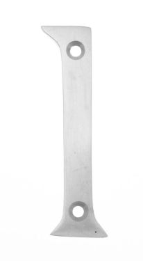 Click Here To Enlarge This Photo Of Eclipse 37836 Satin Chrome 76mm Victorian Pattern Face Fix Numeral 1