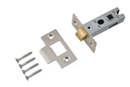 Eclipse 70271 63mm Bolt Through Tubular Mortice Latch - Nickel Plated