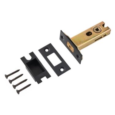 Click Here To Enlarge This Photo Of Eclipse 71517 76mm Heavy Duty Tubular Mortice Deadbolt - Matt Black