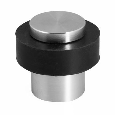 Click Here To Enlarge This Photo Of Eclipse 34573 Satin Stainless Steel 30mm Floor Door Stop (Wide Collar)