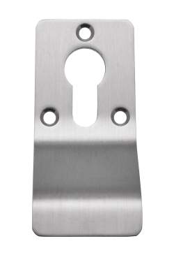 Click Here To Enlarge This Photo Of Eclipse 34482 Satin Stainless Steel Euro Profile Cylinder Door Pull