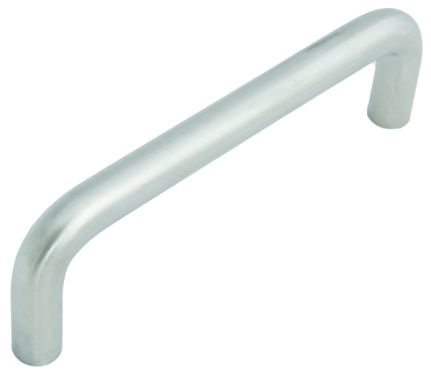 Click Here To Enlarge This Photo Of Eclipse 34445 Satin Stainless Steel 100mm x 10mm D Shaped Cabinet Handle