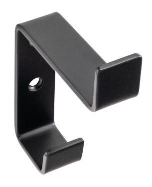 Click Here To Enlarge This Photo Of Eclipse 34948 Matt Black (SS) Heavy Duty Hat & Coat Hook