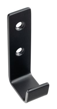 Click Here To Enlarge This Photo Of Eclipse 34949 Matt Black (SS) Strip Pattern Coat Hook