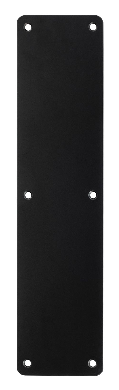 Click Here To Enlarge This Photo Of Eclipse 34955 Matt Black (SS) 305mm x 75mm Finger Plate with Radius Corners