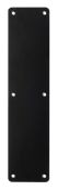 Eclipse 34956 Matt Black (SS) 400mm x 75mm Finger Plate with Radius Corners