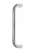 Eclipse 34647 Polished Stainless Steel 225mm x 19mm Bolt Through D Shaped Pull Handle