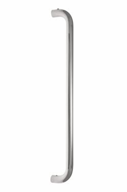 Click Here To Enlarge This Photo Of Eclipse 34649 Polished Stainless Steel 425mm x 19mm Bolt Through D Shaped Pull Handle