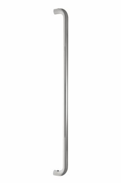 Click Here To Enlarge This Photo Of Eclipse 34650 Polished Stainless Steel 600mm x 19mm Bolt Through D Shaped Pull Handle