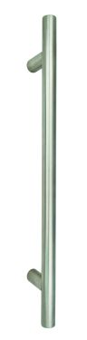 Click Here To Enlarge This Photo Of Eclipse 34657 Satin Stainless Steel 325mm x 19mm Guardsman Pull Handle (225mm c/c)