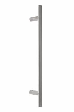 Click Here To Enlarge This Photo Of Eclipse 34661 Satin Stainless Steel 600mm x 25mm Guardsman Pull Handle (450mm c/c)