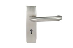 Eclipse 34680 Satin Stainless Steel 19mm Safety Lever Lock Set
