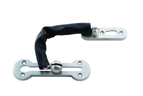 Click Here To Enlarge This Photo Of Eclipse 34718 Satin Stainless Steel 130mm Architectural Security Door Chain