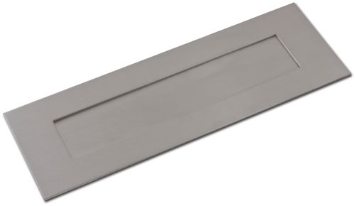 Click Here To Enlarge This Photo Of Eclipse 34510 Satin Stainless Steel (G304) 330mm x 110mm Letter Plate (250mm x 50mm Aperture)