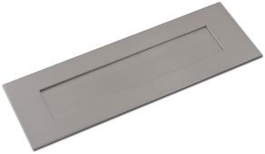 Eclipse 34510 Satin Stainless Steel (G304) 330mm x 110mm Letter Plate (250mm x 50mm Aperture)