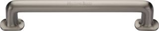 V1376 330-SN Heritage Brass Door Pull Handle Traditional Design 330mm Satin Nickel Finish