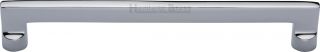C0345 203-PC Heritage Brass Cabinet Pull Apollo Design 203mm ctc Polished Chrome Finish