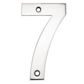 Eclipse 34777 Polished Stainless Steel (G304) 102mm Face Fix Numeral 7