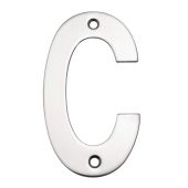 Eclipse 34783 Polished Stainless Steel (G304) 102mm Face Fix Letter C
