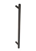 BUR1000DB Frelan Hardware Burlington Belgrave Pull Handle 425 x 20mm Bolt Through Dark Bronze