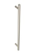 BUR1000SNFF Frelan Hardware Burlington Belgrave Pull Handle 425 x 20mm Face Fixing Satin Nickel