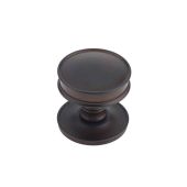BUR100DB Frelan Hardware Burlington Berkeley Mortice Door Knob Dark Bronze