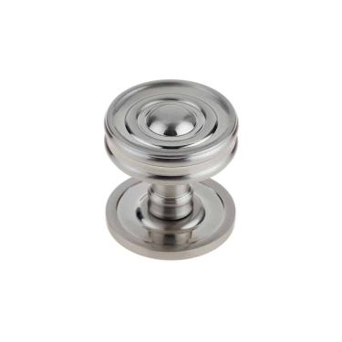 Click Here To Enlarge This Photo Of BUR101SN Frelan Hardware Burlington Bloomsbury Mortice Door Knob Satin Nickel