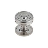 BUR101SN Frelan Hardware Burlington Bloomsbury Mortice Door Knob Satin Nickel