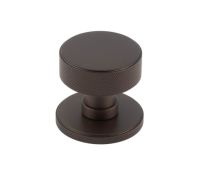 BUR102DB Frelan Hardware Burlington Westbourne Mortice Door Knob Dark Bronze