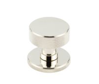 BUR102PN Frelan Hardware Burlington Westbourne Mortice Door Knob Polished Nickel