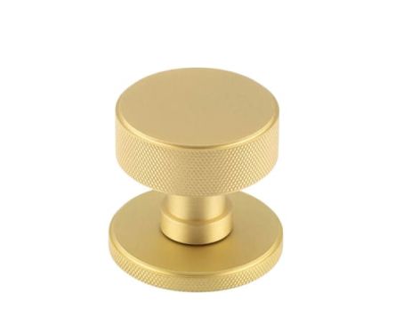 Click Here To Enlarge This Photo Of BUR102SB Frelan Hardware Burlington Westbourne Mortice Door Knob Satin Brass