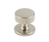 BUR102SN Frelan Hardware Burlington Westbourne Mortice Door Knob Satin Nickel