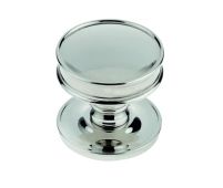 BUR110PN Frelan Hardware Burlington Berkeley 40mm Cupboard Knob Polished Nickel