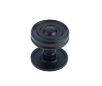 BUR111DB Frelan Hardware Burlington Bloomsbury 40mm Cupboard Knob Dark Bronze
