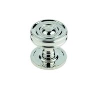 BUR111PN Frelan Hardware Burlington Bloomsbury 40mm Cupboard Knob Polished Nickel