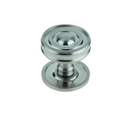 Click Here To Enlarge This Photo Of BUR111SN Frelan Hardware Burlington Bloomsbury 40mm Cupboard Knob Satin Nickel