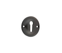 BUR121DB Frelan Hardware Burlington 40mm Standard Keyway Escutcheon 40mm Dark Bronze