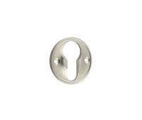 BUR122SN Frelan Hardware Burlington 40mm Euro Profile Escutcheon 40mm Satin Nickel