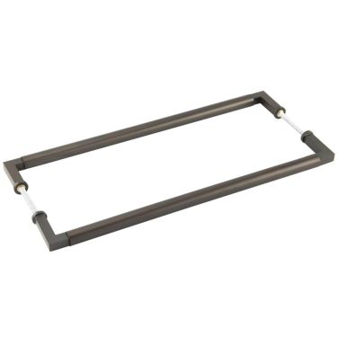 Click Here To Enlarge This Photo Of BUR130DBB2B Frelan Hardware Burlington Westminster Pull Handles 425 x 20mm Back to Back Dark Bronze