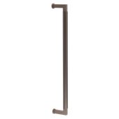 BUR130DBFF Frelan Hardware Burlington Westminster Pull Handle 425 x 20mm Face Fix Dark Bronze