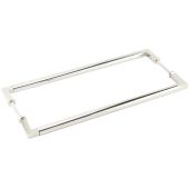 BUR130PNB2B Frelan Hardware Burlington Westminster Pull Handles 425 x 20mm Back to Back Polished Nickel