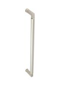 BUR130PNFF Frelan Hardware Burlington Westminster Pull Handle 425 x 20mm Face Fix Polished Nickel
