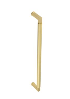 Click Here To Enlarge This Photo Of BUR130SBFF Frelan Hardware Burlington Westminster Pull Handle 425 x 20mm Face Fix Satin Brass