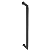 BUR140MBB2B Frelan Hardware Burlington Piccadilly Pull Handles 425 x 20mm Back to Back Matt Black