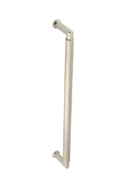 Click Here To Enlarge This Photo Of BUR140PNFF Frelan Hardware Burlington Piccadilly Pull Handle 425 x 20mm Face Fixing Polished Nickel
