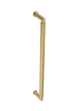 Click Here To Enlarge This Photo Of BUR140SB Frelan Hardware Burlington Piccadilly Pull Handle 425 x 20mm Bolt Through Satin Brass
