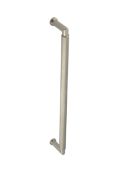 BUR140SN Frelan Hardware Burlington Piccadilly Pull Handle 425 x 20mm Bolt Through Satin Nickel