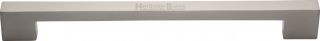 V1390 457-SN Heritage Brass Door Pull Handle Urban Design 457mm Satin Nickel Finish