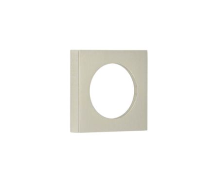 Click Here To Enlarge This Photo Of BUR171SN Frelan Hardware Burlington Plain Square Outer Rose for Escutcheons Satin Nickel